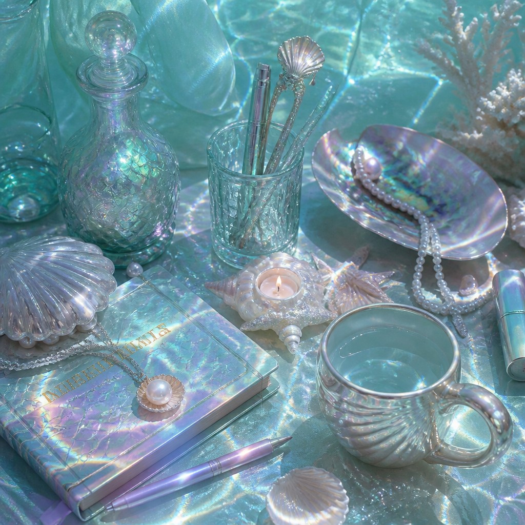 still life with everyday objects — Mermaidcore Aesthetic