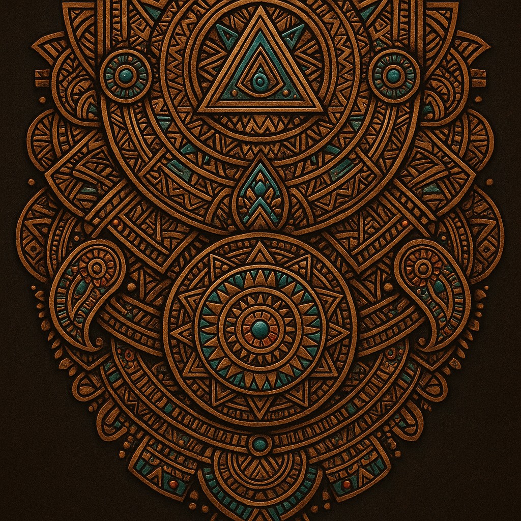 Ethnic Tribal Jewelry Design Style Transfer Example