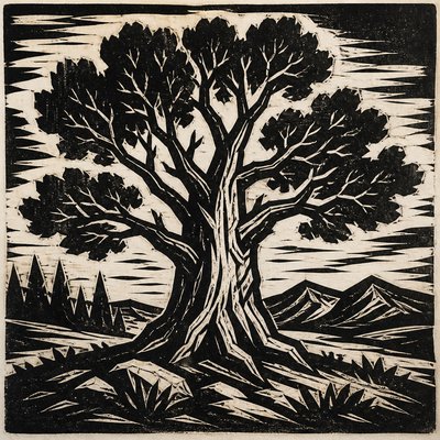 a tree in nature
