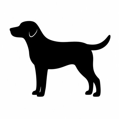 animal standing in natural pose