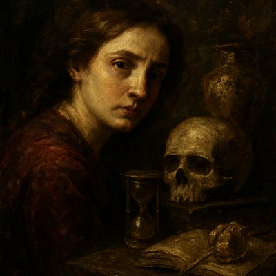 portrait of a person with expressive eyes
