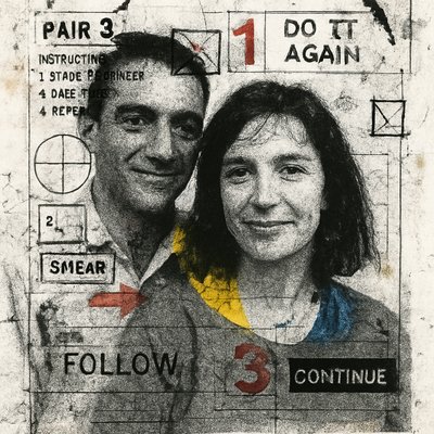 portrait of two people together