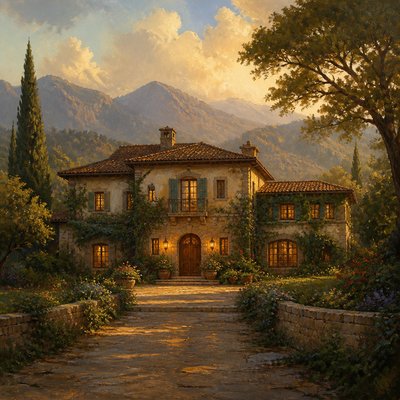 house with front view