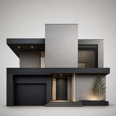 house with front view — Minimalist Jewelry Design