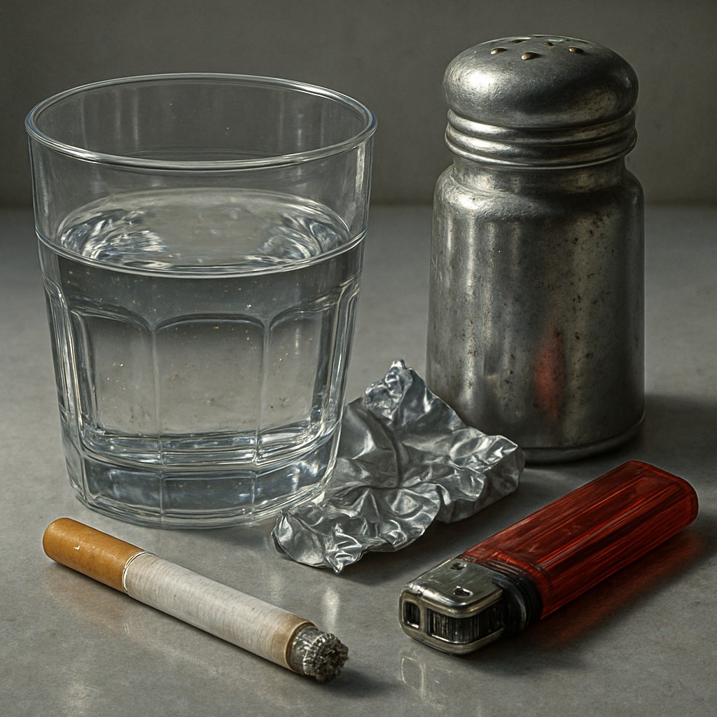 still life with everyday objects