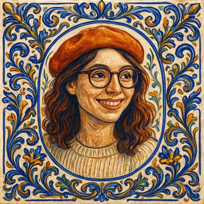Majolica Ceramic Art Style Style Transfer Example
