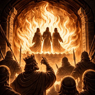 image of bow or burn from daniel 3 