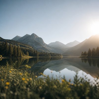 wide landscape with natural scenery
