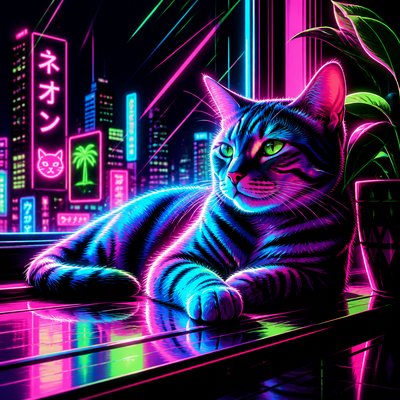 a cat lounging in a sunlit window
