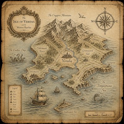 Map Art Style 2