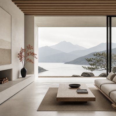 wide landscape with natural scenery