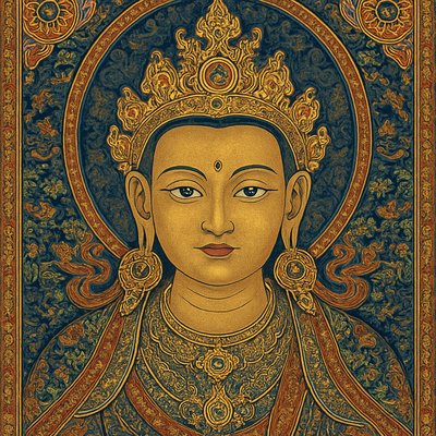 portrait of a person with expressive eyes