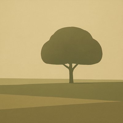 a tree in nature