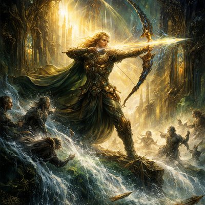 “Let them melt away as waters which run continually: when he bendeth his bow to shoot his arrows, let them be as cut in pieces.” (Psalms 58:7, KJVA)
