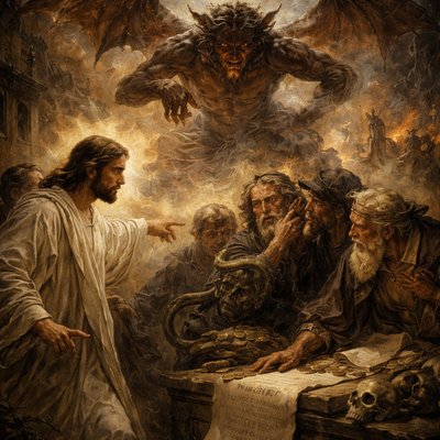 Ye are of your father the devil, and the lusts of your father ye will do. He was a murderer from the beginning, and abode not in the truth, because there is no truth in him. When he speaketh a lie, he speaketh of his own: for he is a liar, and the father of it. John 8:44 (KJV)
