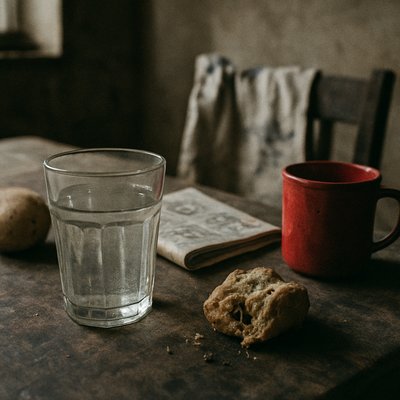 still life with everyday objects