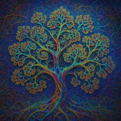 a tree in nature