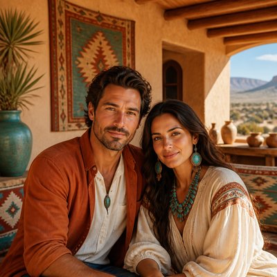 portrait of two people together — Southwestern Interior Design