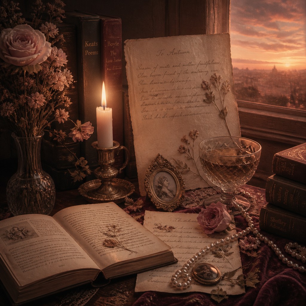still life with everyday objects — Romantic Academia Aesthetic