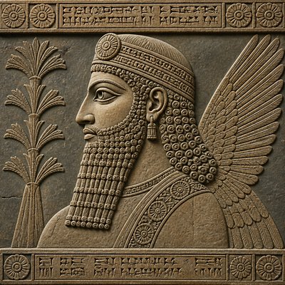 Mesopotamian Relief Art Style 1