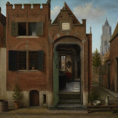house with front view