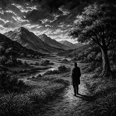 wide landscape with natural scenery