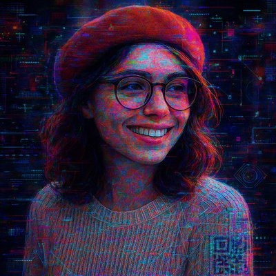 New Media Art Style Style Transfer Example