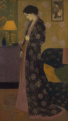full-length portrait of an elegant figure