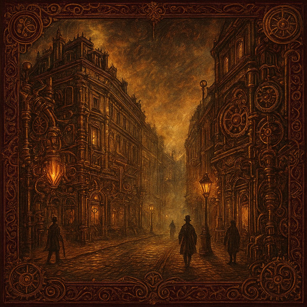 Steampunk Fantasy Art Style Transfer Example