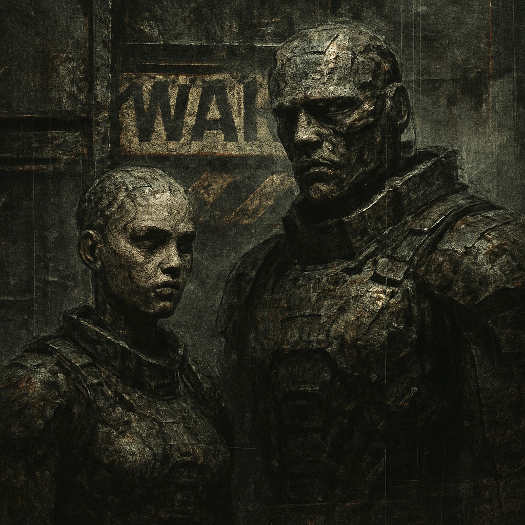 portrait of two people together
