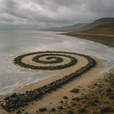 Land Art Style