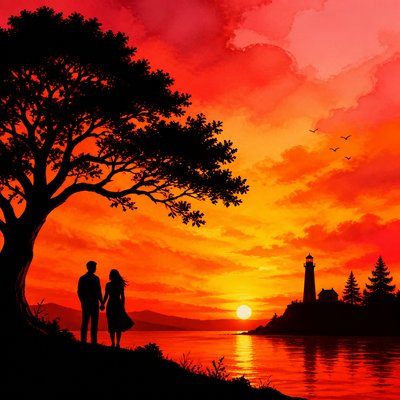 wide landscape with natural scenery