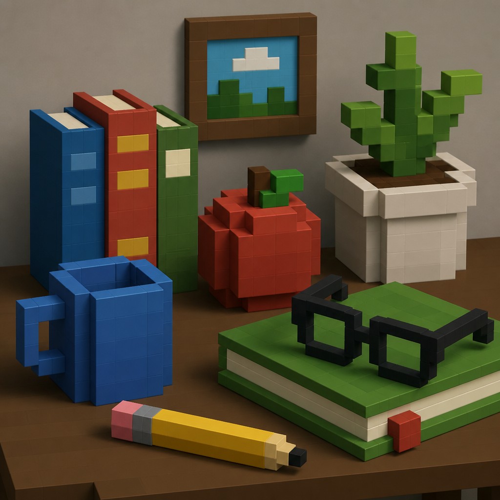 still life with everyday objects