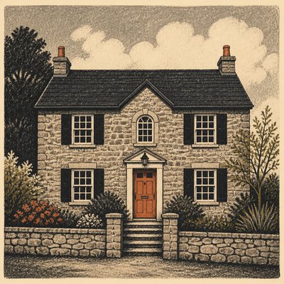 house with front view