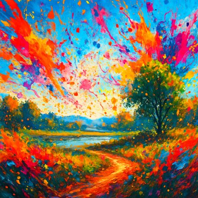wide landscape with natural scenery