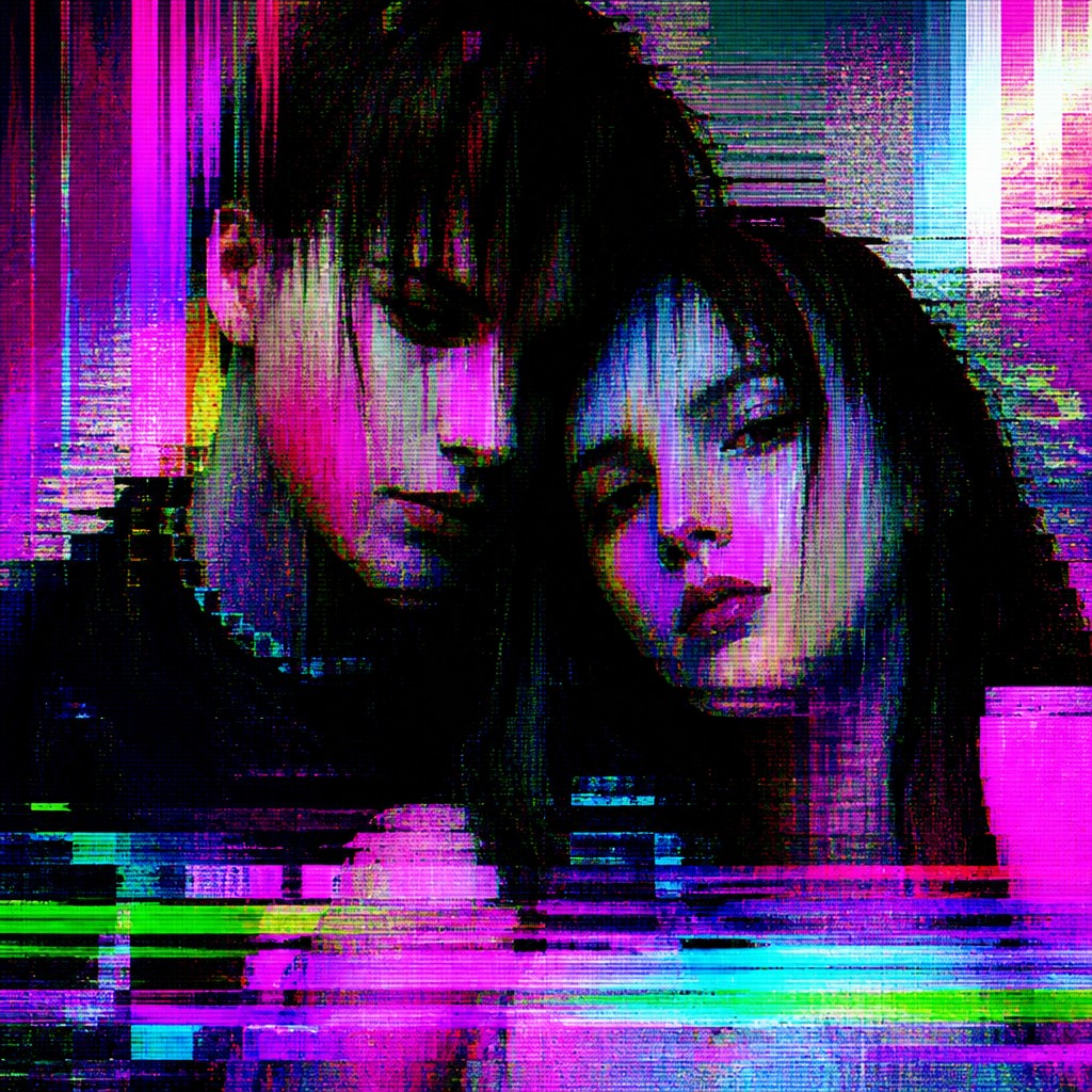 portrait of two people together