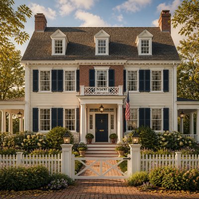 house with front view