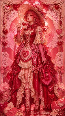full-length portrait of an elegant figure