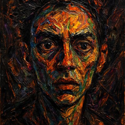 portrait of a person with expressive eyes