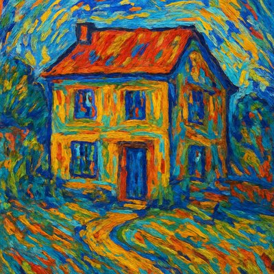 house with front view