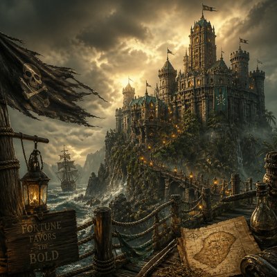 majestic castle on a hilltop