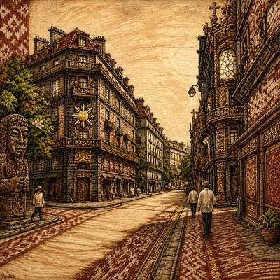 Filipino Art Style Style Transfer Example