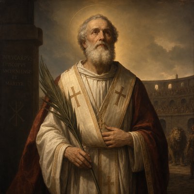 saint Polycarp early church bishop and martyr