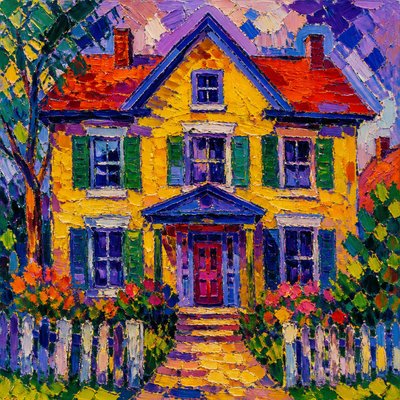 house with front view