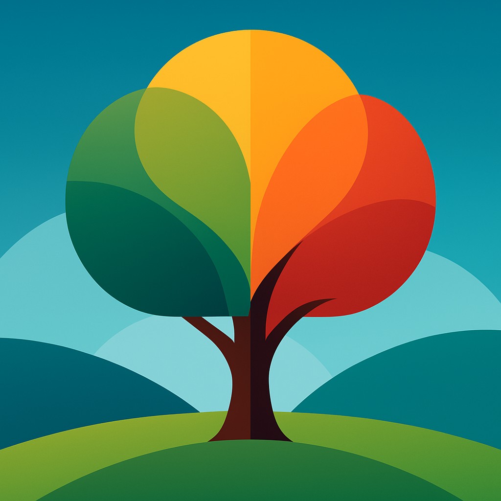 a tree in nature