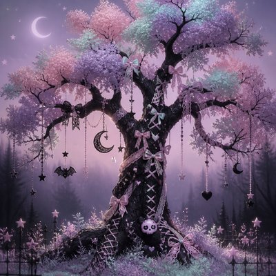 a tree in nature
