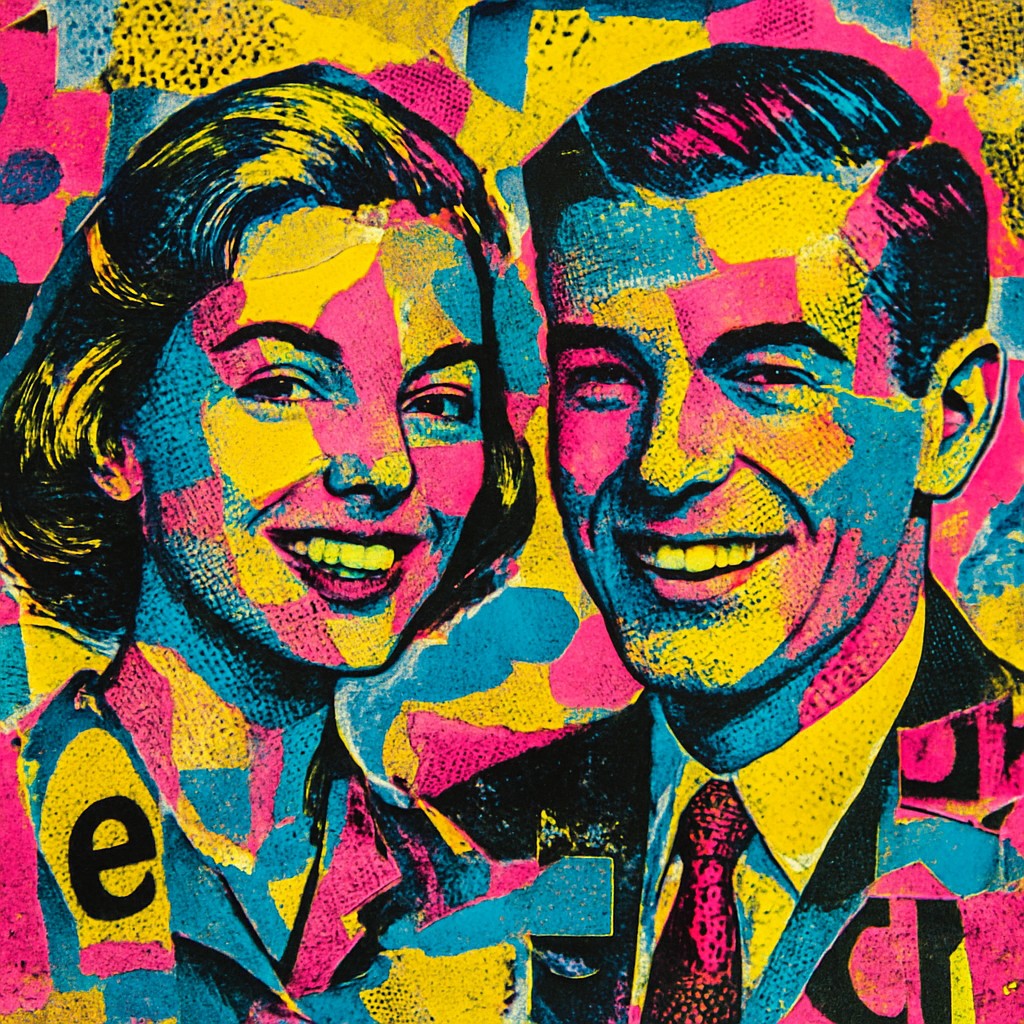 portrait of two people together