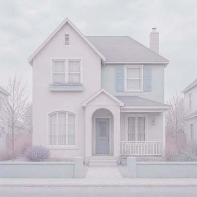 house with front view