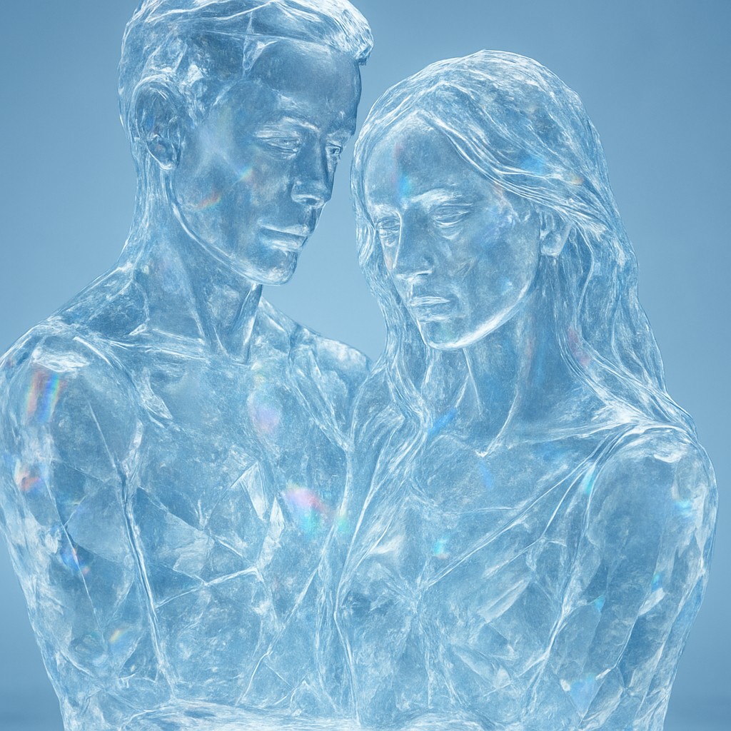 portrait of two people together