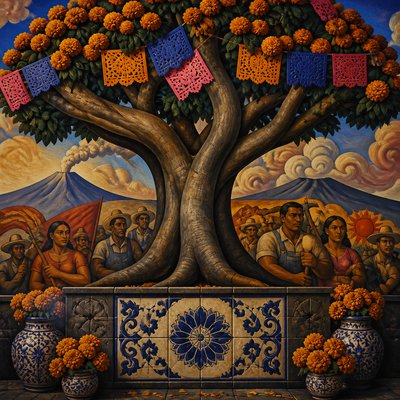 a tree in nature